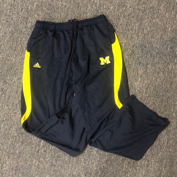 Adidas Michigan Warmup Pants - Picture 1 of 3